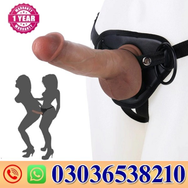 9.1-Inch Adjustable Strap-On Kit Dildo