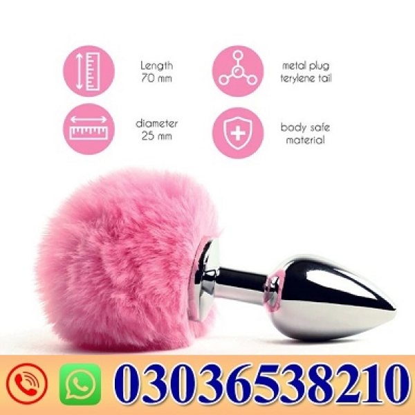 Anal Plug Playful Fluffy Bunny Tail Butt