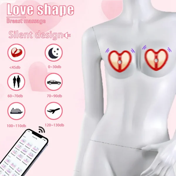 BDSM Vibrating Nipple Clamp Sex Toy that Brings a Mild Tingling In Pakistan