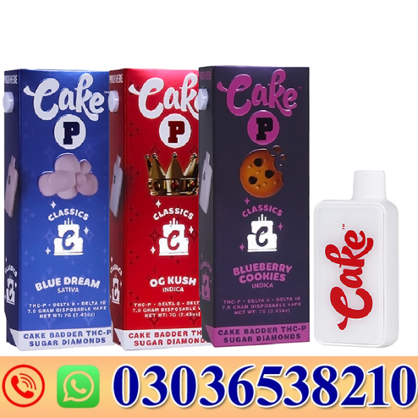 Cake Classics THC-P Sugar Diamonds Disposable | 7g Price In Pakistan