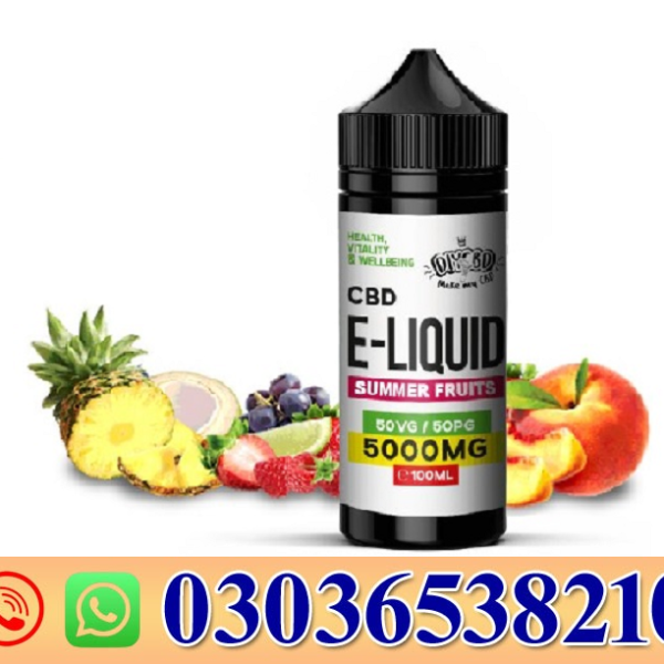 CBD E-Liquid 5000mg Summer Fruits | UK’s No1 Best CBD Vape Oil in Pakistan