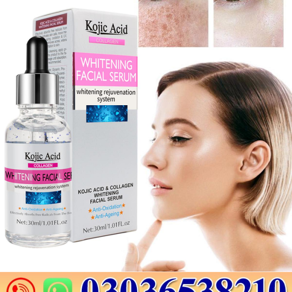 Guanjing Kojic Acid Collagen Whitening Facial Serum In Pakistan