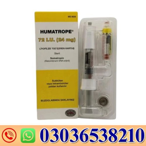 Humatrope 24mg Injection (Somatropin) In Pakistan