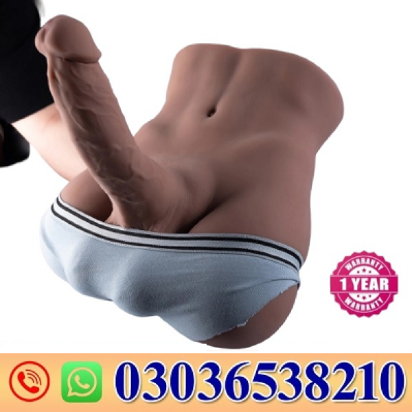 Jesse-7.9LB Brown Male Sex Torso With 7 Big Dildo In Pakistan