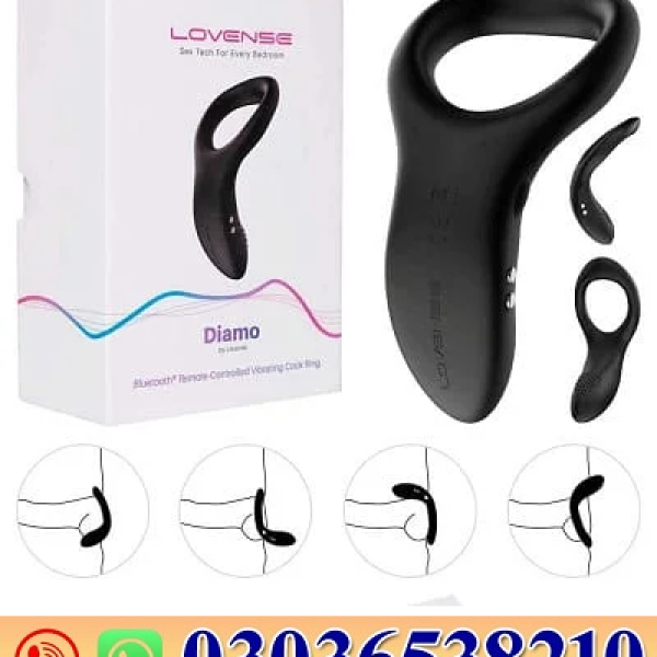 Lovense Diamo App Controlled Rechargeable Cock Ring In Pakistan