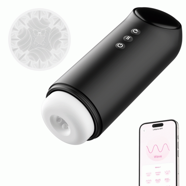 Male Masturbator Sex Toy with Heated Base, Suction, Vibration In Pakistan