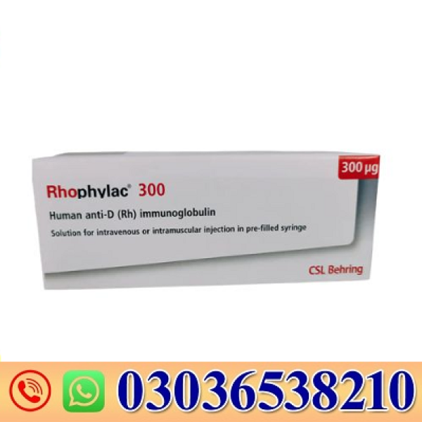Rhophylac Injection 300 mcg 1 Pre filled Syringe In Pakistan
