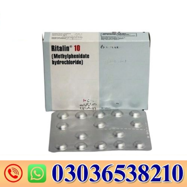 Ritalin 10mg 30’s Tablets in Pakistan