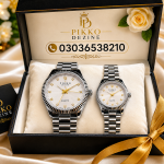 RLX Oyster Analog Couple Watch Price In Pakistan (03036538210)