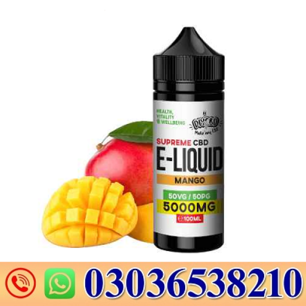 Supreme CBD E-Liquid Mango In Pakistan