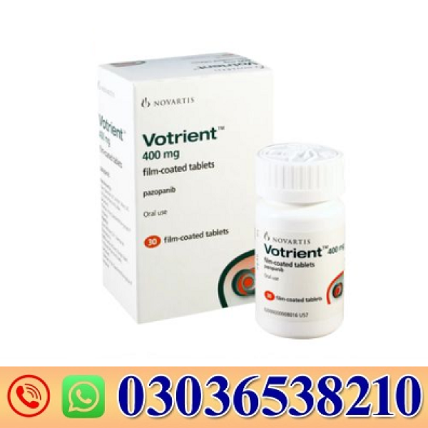 Votrient 400 mg Tablets (Pazopanib) In Pakistan