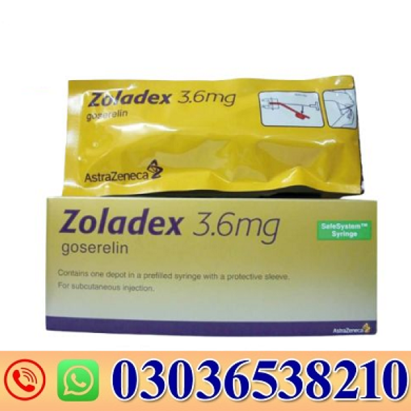 Zoladex 3.6 mg Injection (Goserelin) in Pakistan